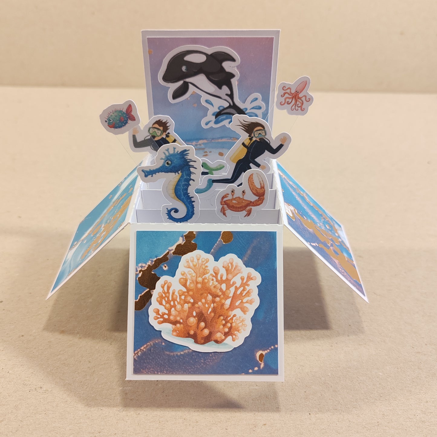 PopUp - Animaux Marins