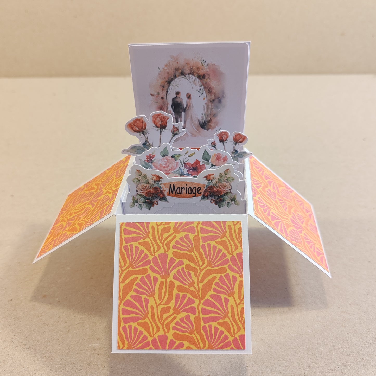 PopUp à gratter - Mariage