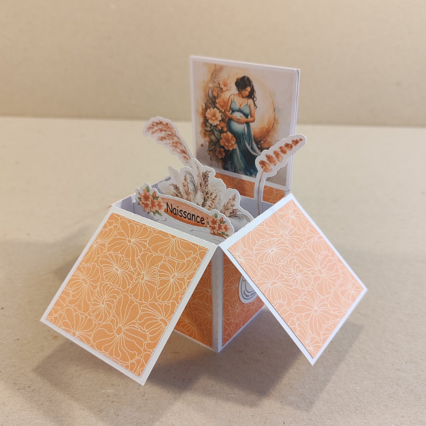 PopUp à gratter - Naissance