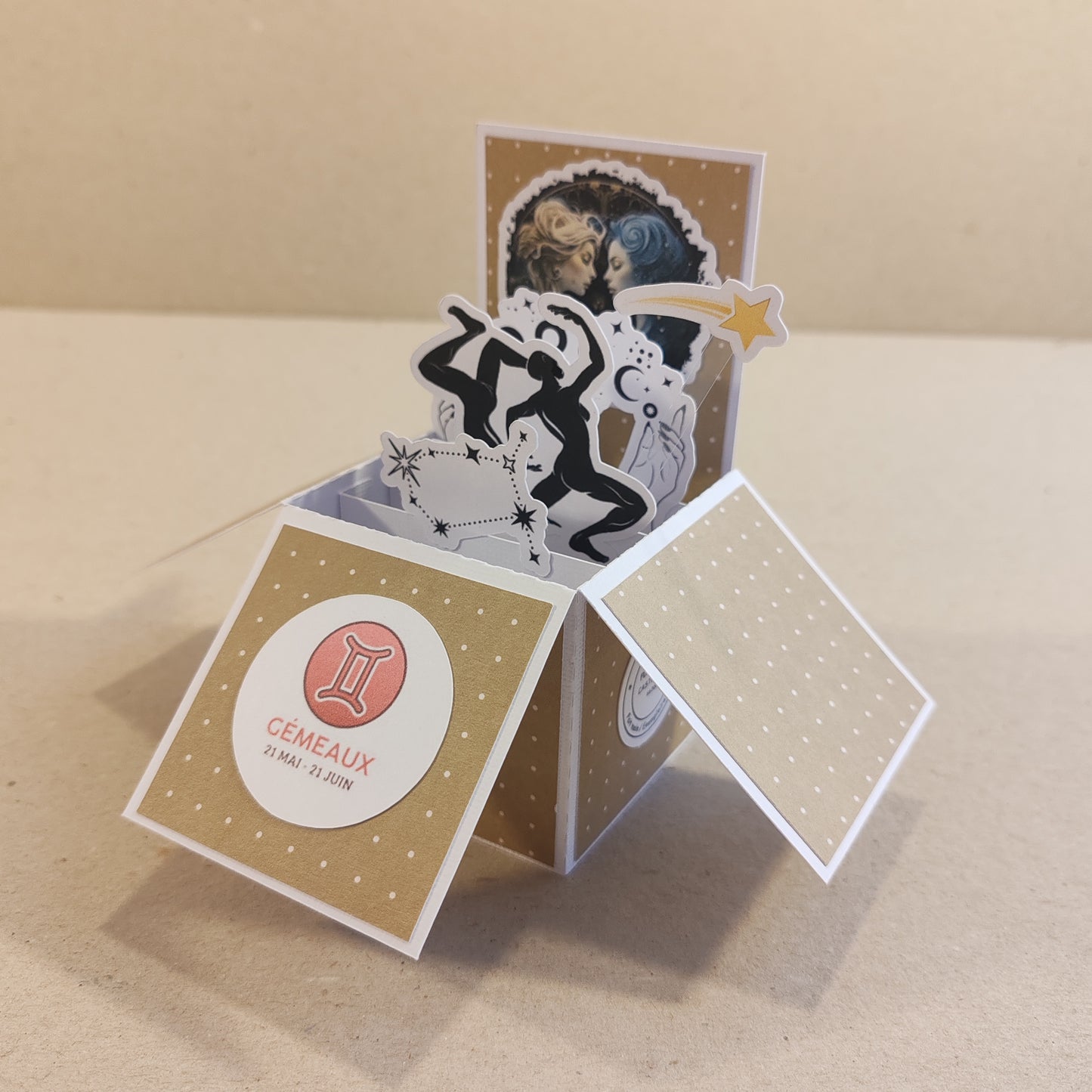 PopUp - Zodiaque Gemeaux