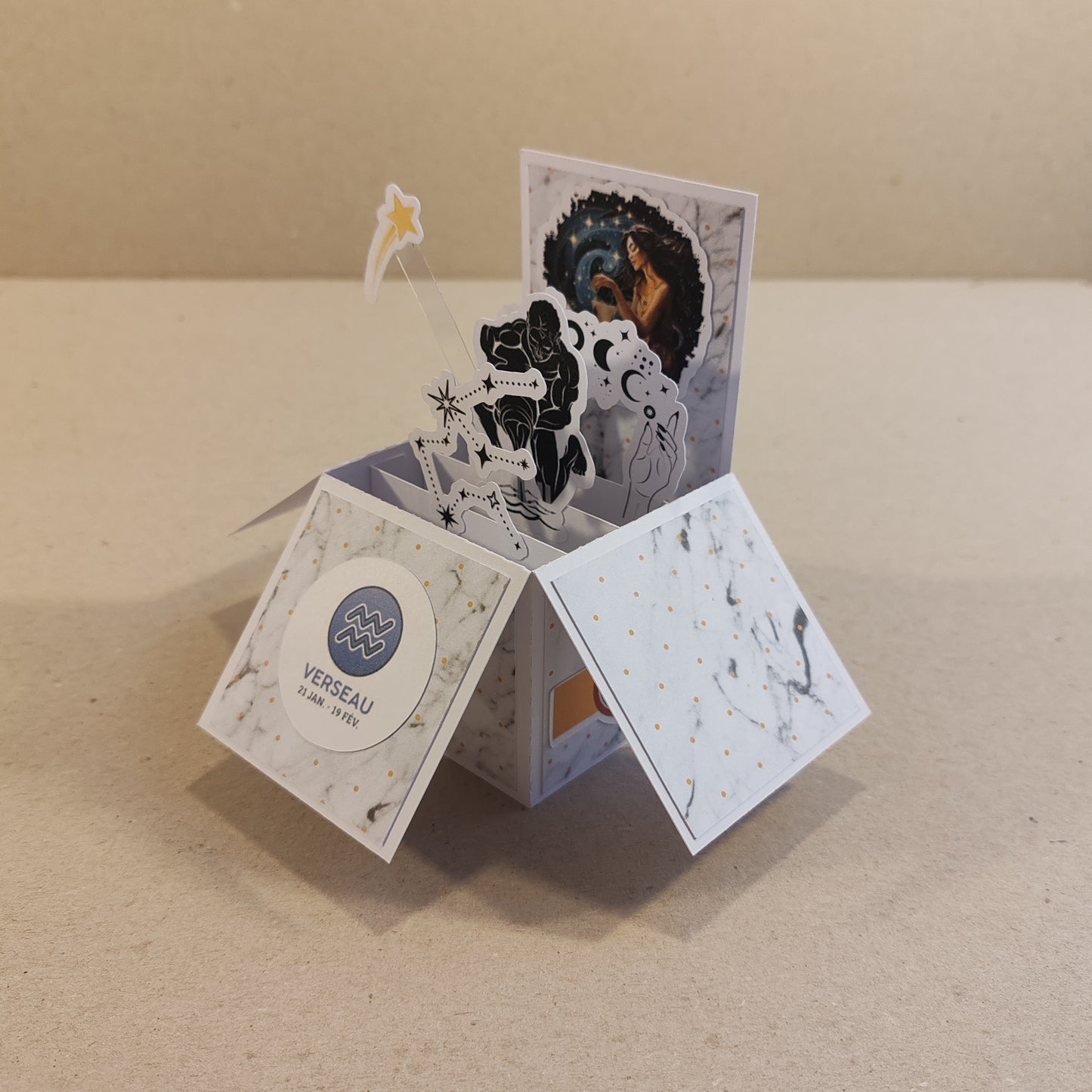 PopUp - Zodiaque Verseau