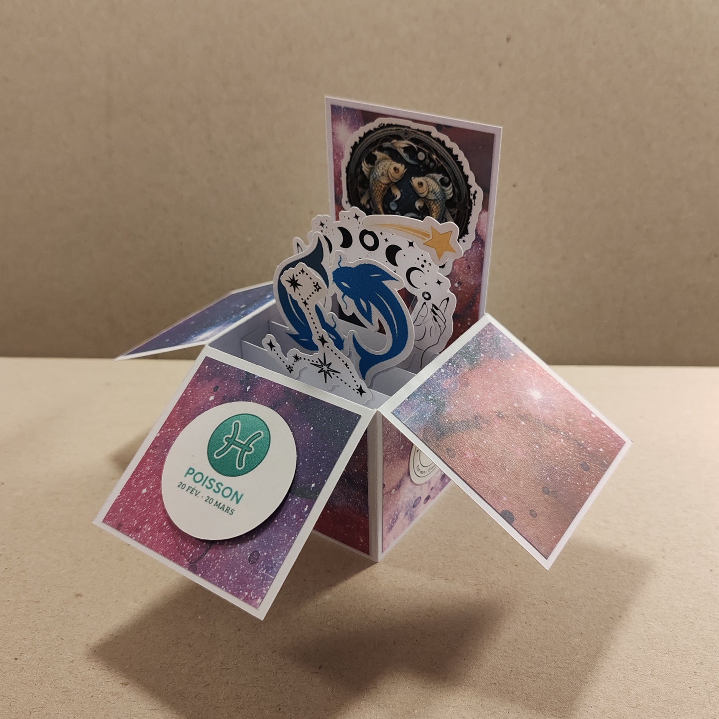 PopUp - Zodiaque Poissons