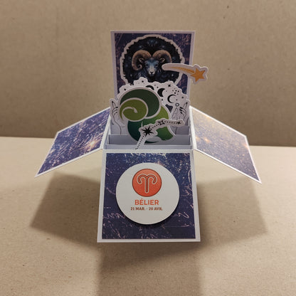 PopUp - Zodiaque Bélier