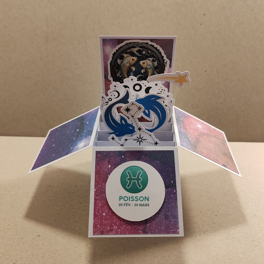 PopUp - Zodiaque Poissons