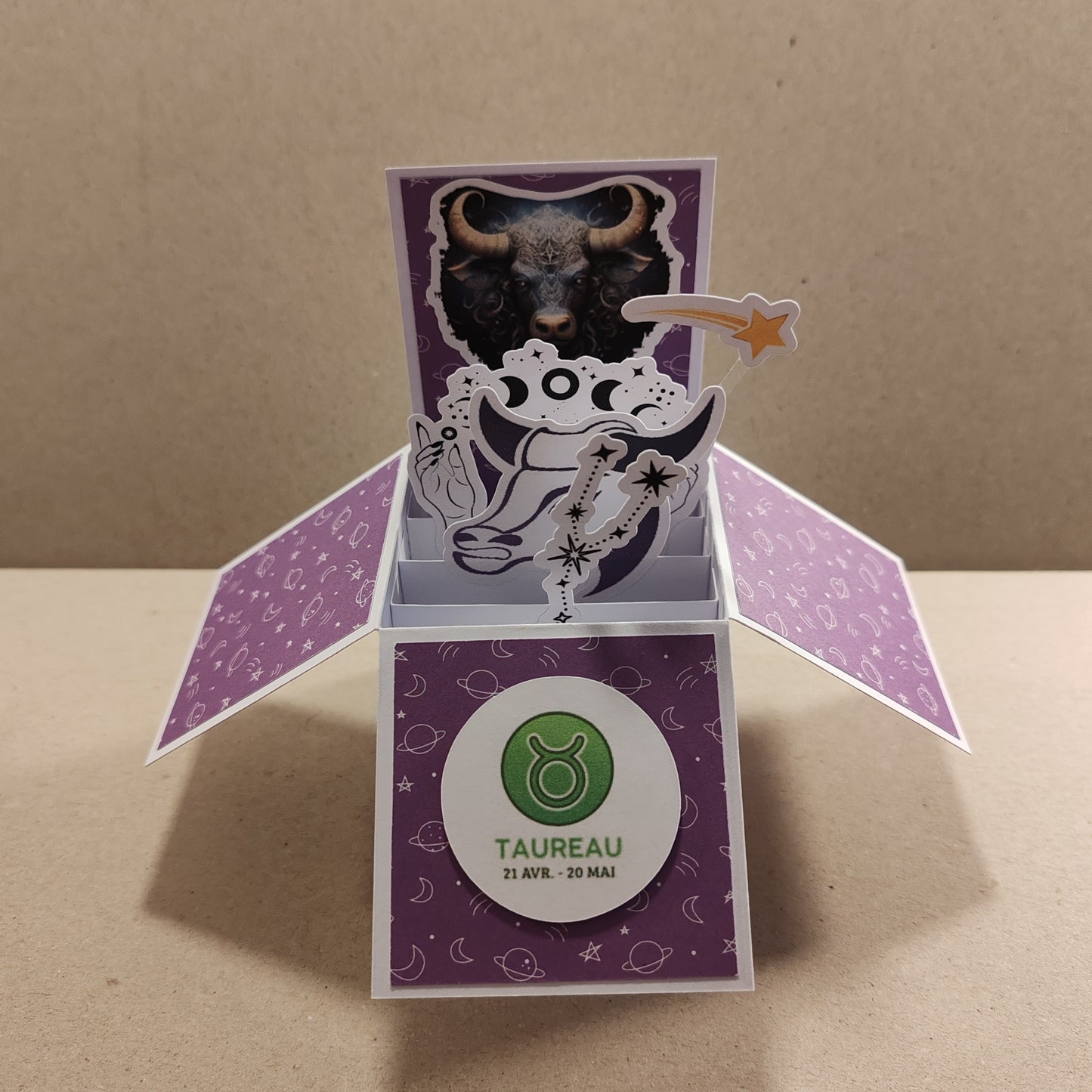 PopUp - Zodiaque Taureau