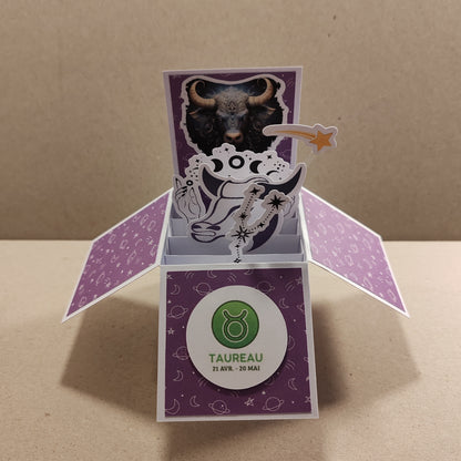 PopUp - Zodiaque Taureau