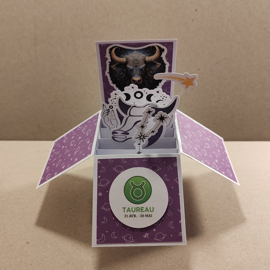 PopUp - Zodiaque Taureau
