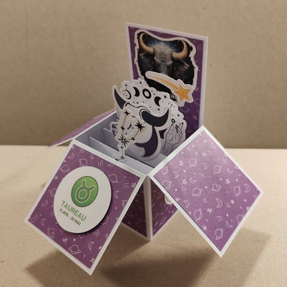 PopUp - Zodiaque Taureau
