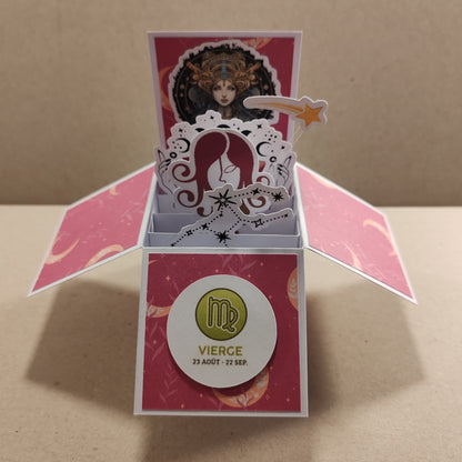 PopUp - Zodiaque Vierge